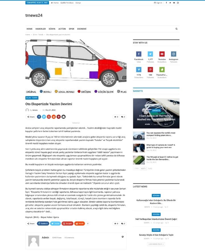 TRnews24 — خبر عن VARTAG