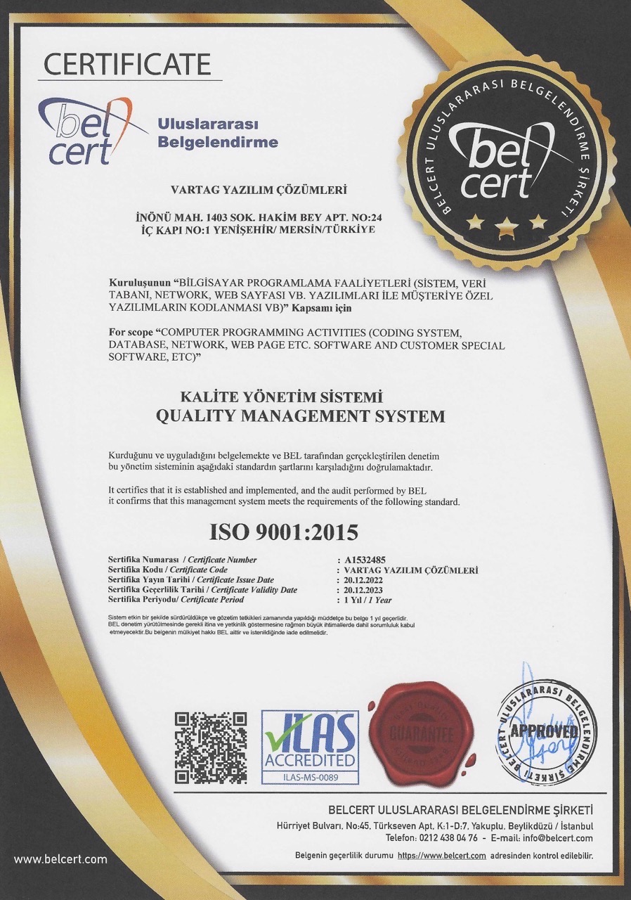 ISO 9001:2015 — نظام إدارة الجودة