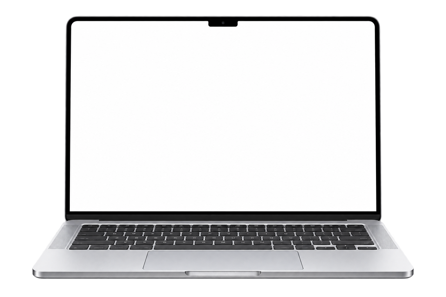 حاسوب MacBook بإطار نحيف ونتوء مركزي للكاميرا